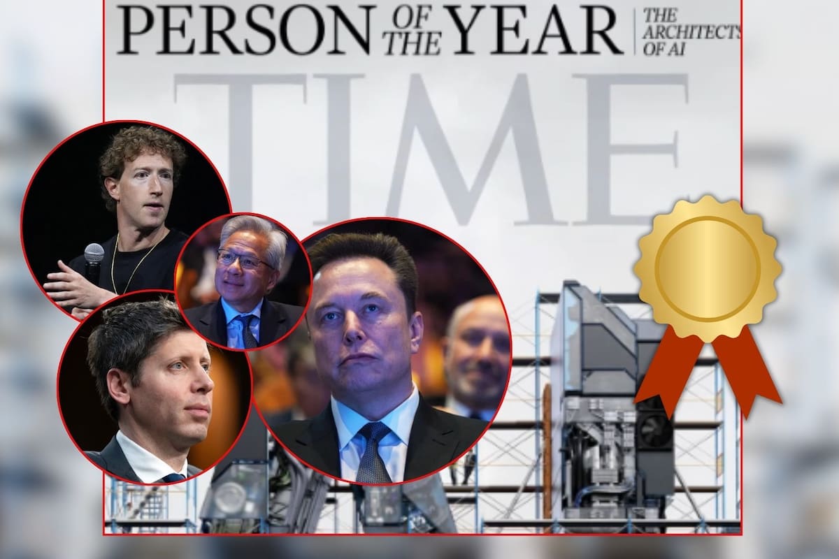 Time nombró Persona del Año 2025 a los “Arquitectos de la IA”: Elon Musk, Sam Altman, Mark Zuckerberg y otros líderes ganan este premio porque “alteraron las rivalidades geopolíticas y llevaron robots a los hogares”, según reconoció la revista
