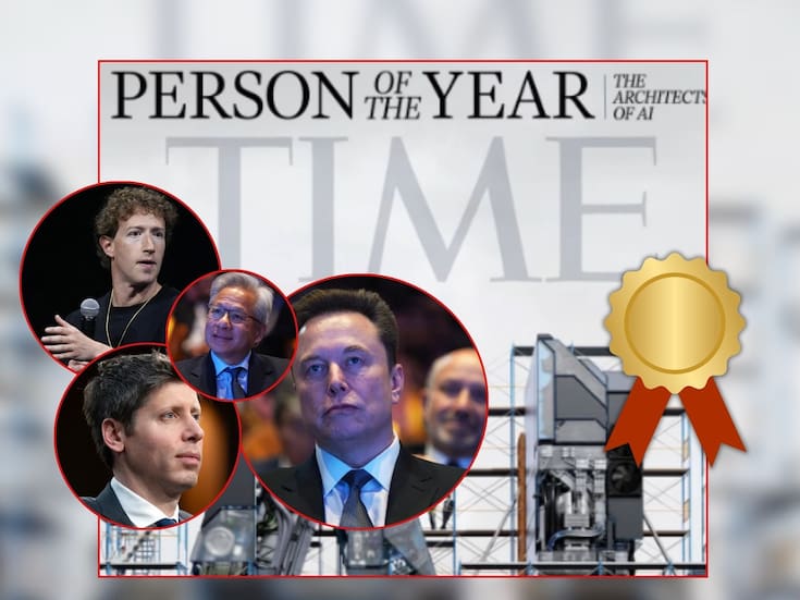 Time ya eligió como “Persona del Año 2025″ a los “Arquitectos de la IA”: Elon Musk, Sam Altman, Mark Zuckerberg y otros líderes ganan este premio porque “alteraron las rivalidades geopolíticas y llevaron robots a los hogares”, según reconoció la revista