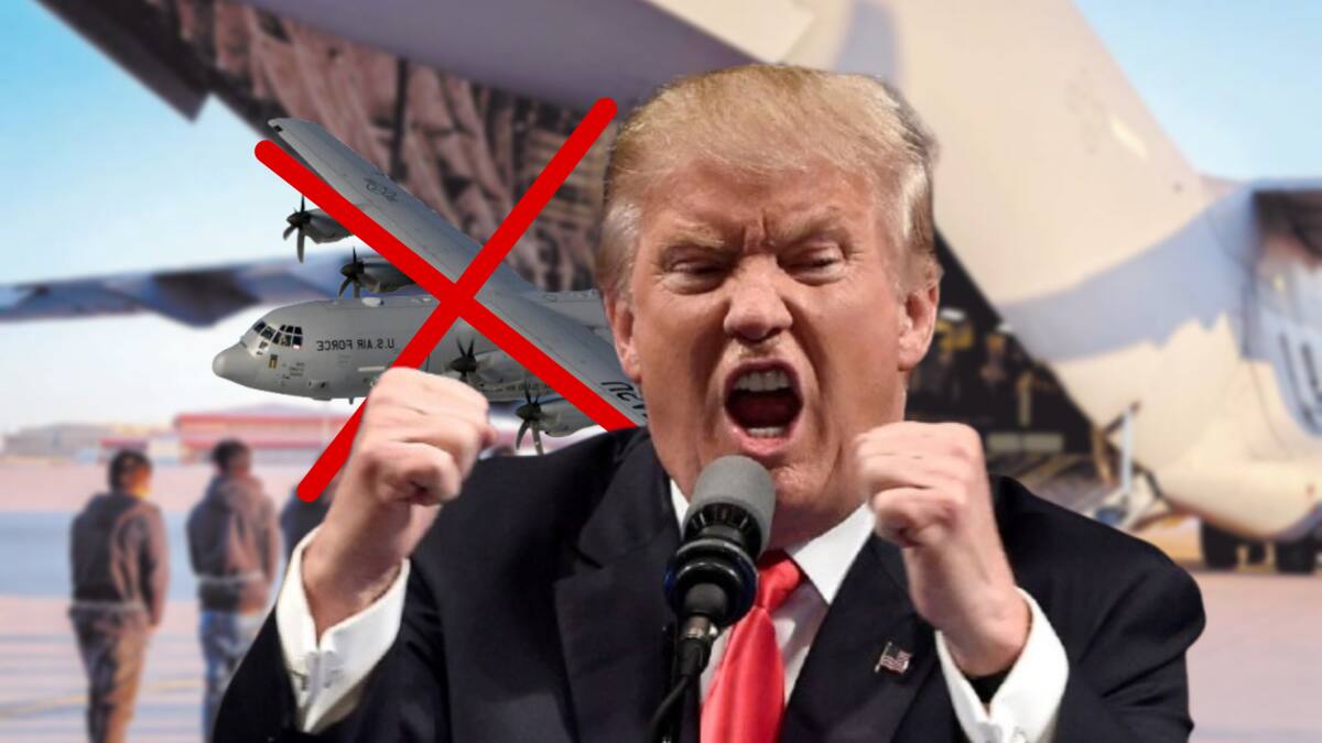 ¿Por qué Trump ha dejado de usar aviones militares para deportar migrantes?