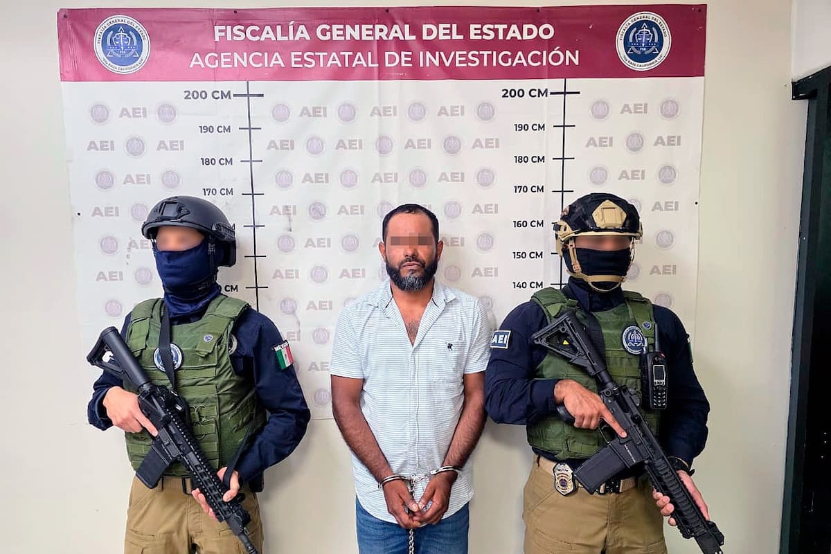 Baleó a un hombre en Mexicali y huyó; es detenido 2 años después en Sinaloa