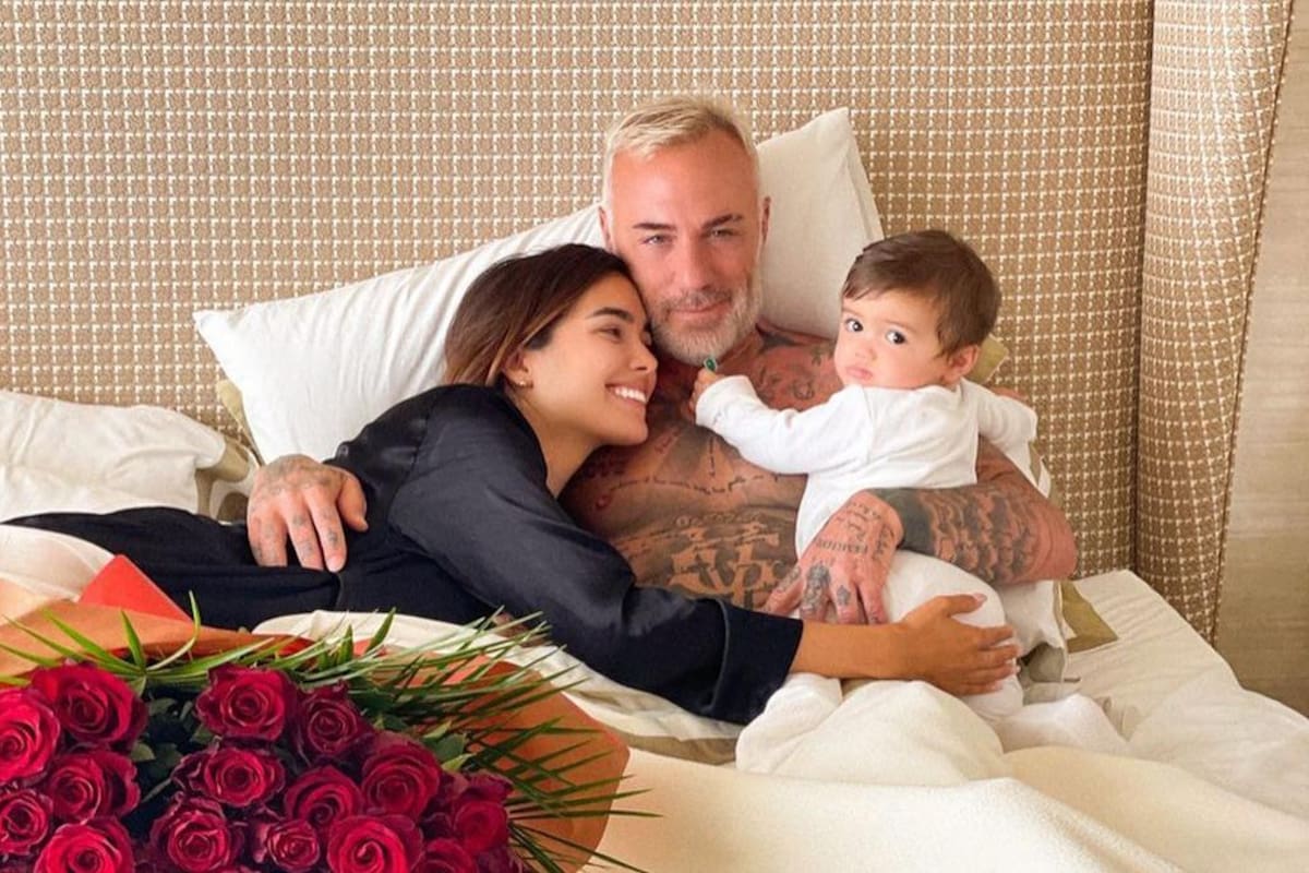 Gianluca Vacchi cambia de look en honor a su hija Blu Jerusalema