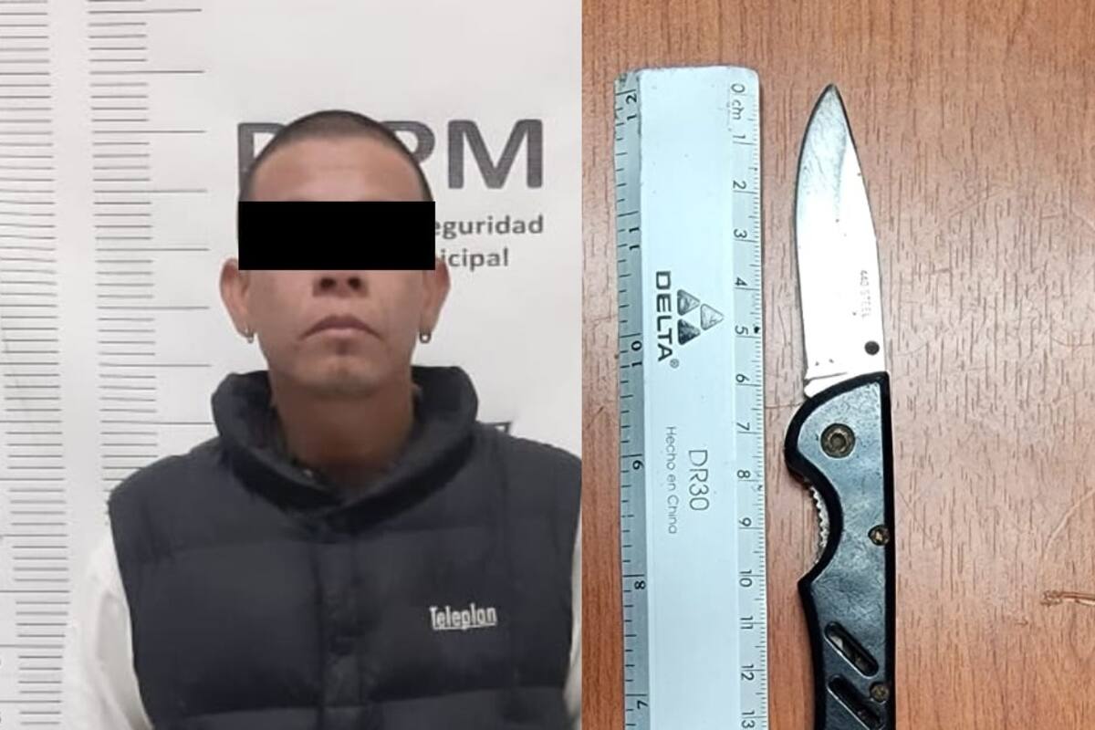 Capturan a hombre armado y con orden de aprehensión por narcomenudeo