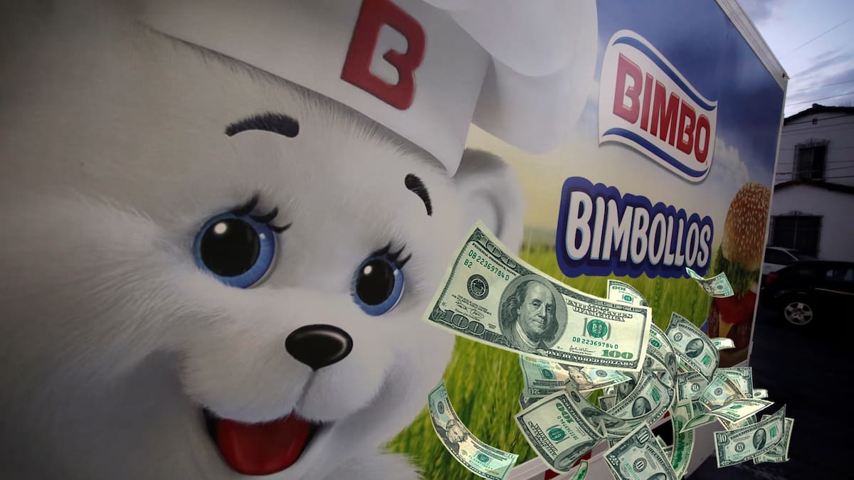 Grupo Bimbo anunció una inversión de mil millones de dólares en Estados Unidos entre 2026 y 2028, destinada a innovación de productos, calidad nutricional y alianzas con proveedores bajo esquemas de agricultura regenerativa. /Reuters/canva