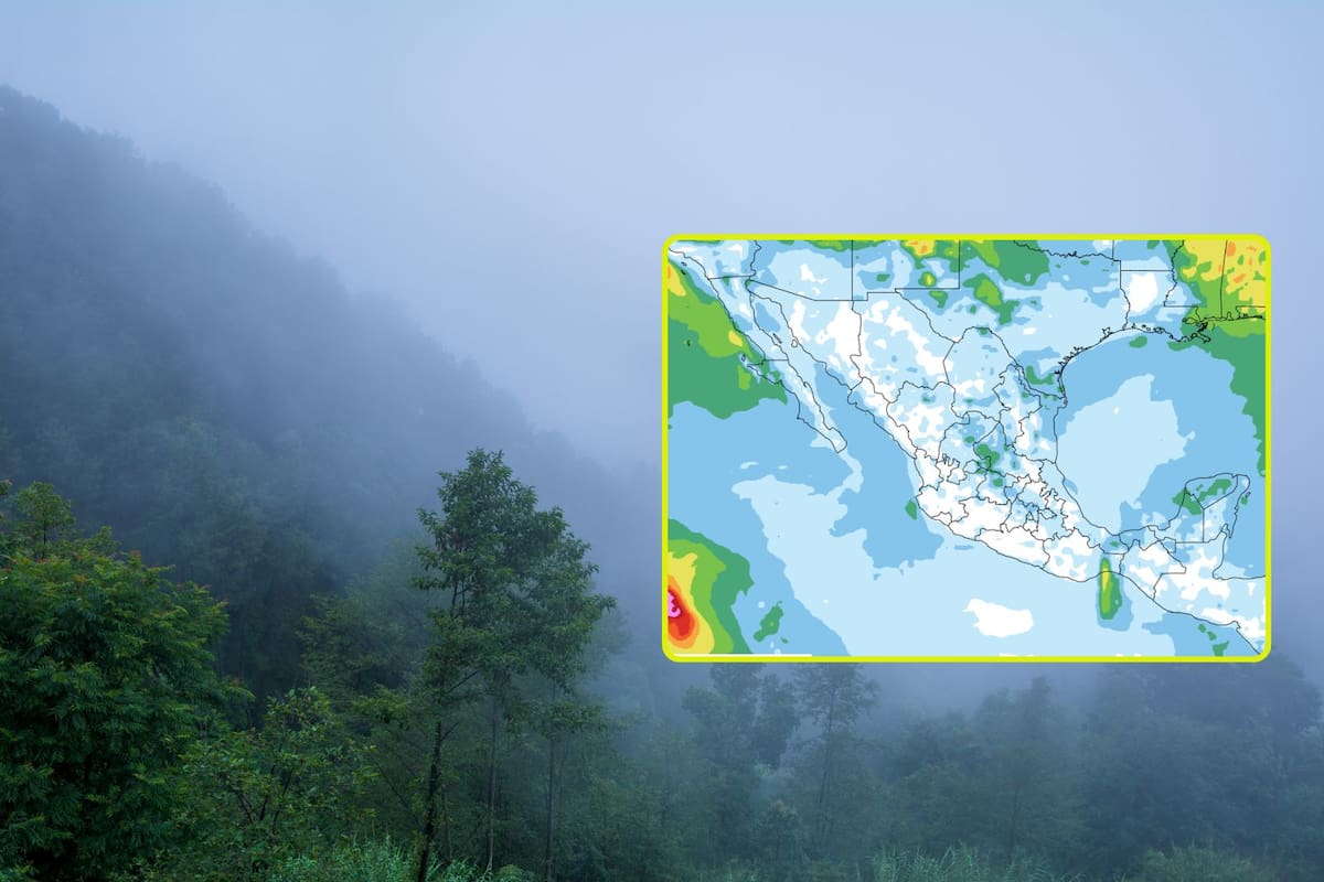 Frente frío y onda tropical traerán lluvias y clima extremo este domingo en varios estados
