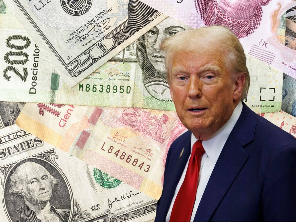 El dólar sufrió una caída desde el viernes tras declaraciones de Trump. | Crédito: Canva/AP
