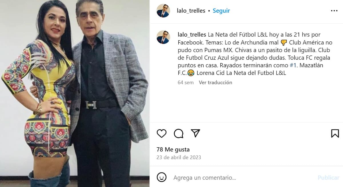 Luego de salir de Televisa Deportes, Lalo Trelles y Lorena Cid grababan programas de deportes para Internet y quizás otro tipo de videos.