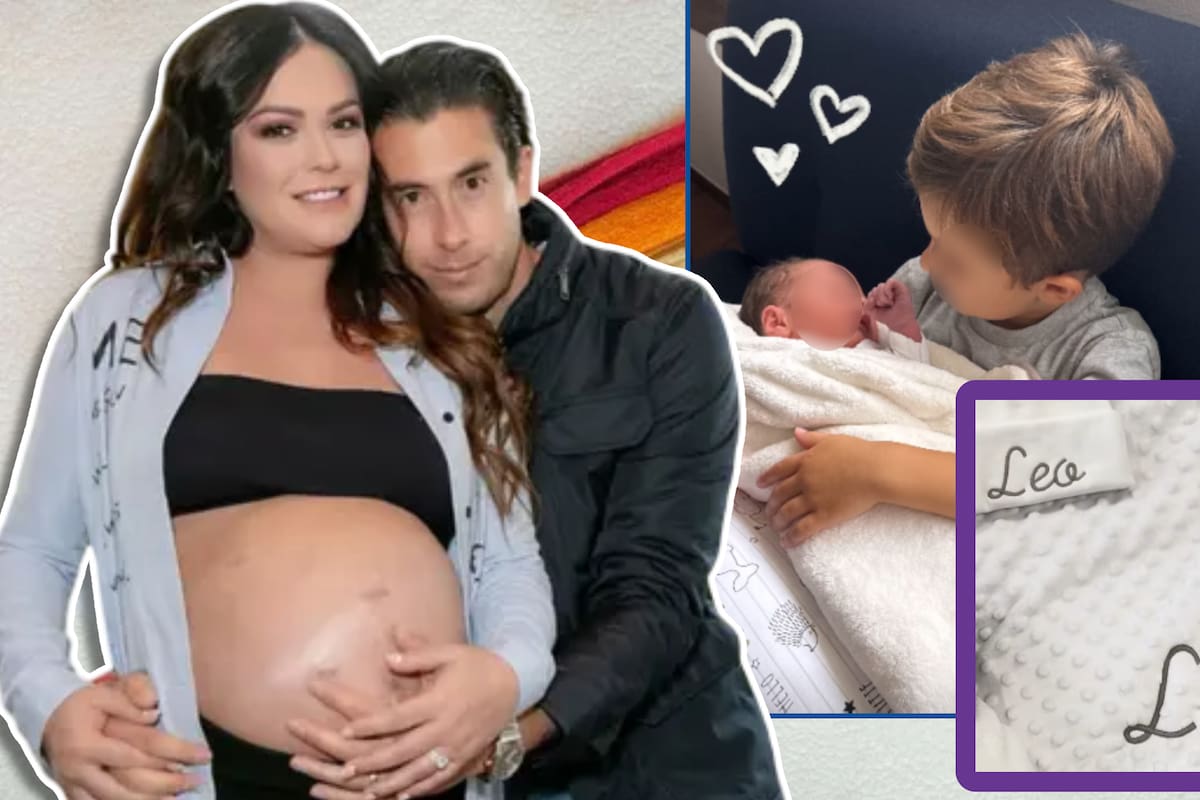 ¡Ya nació Leo! El bebé arcoíris de Mariana Echeverría y Óscar Jiménez; así le dieron la bienvenida