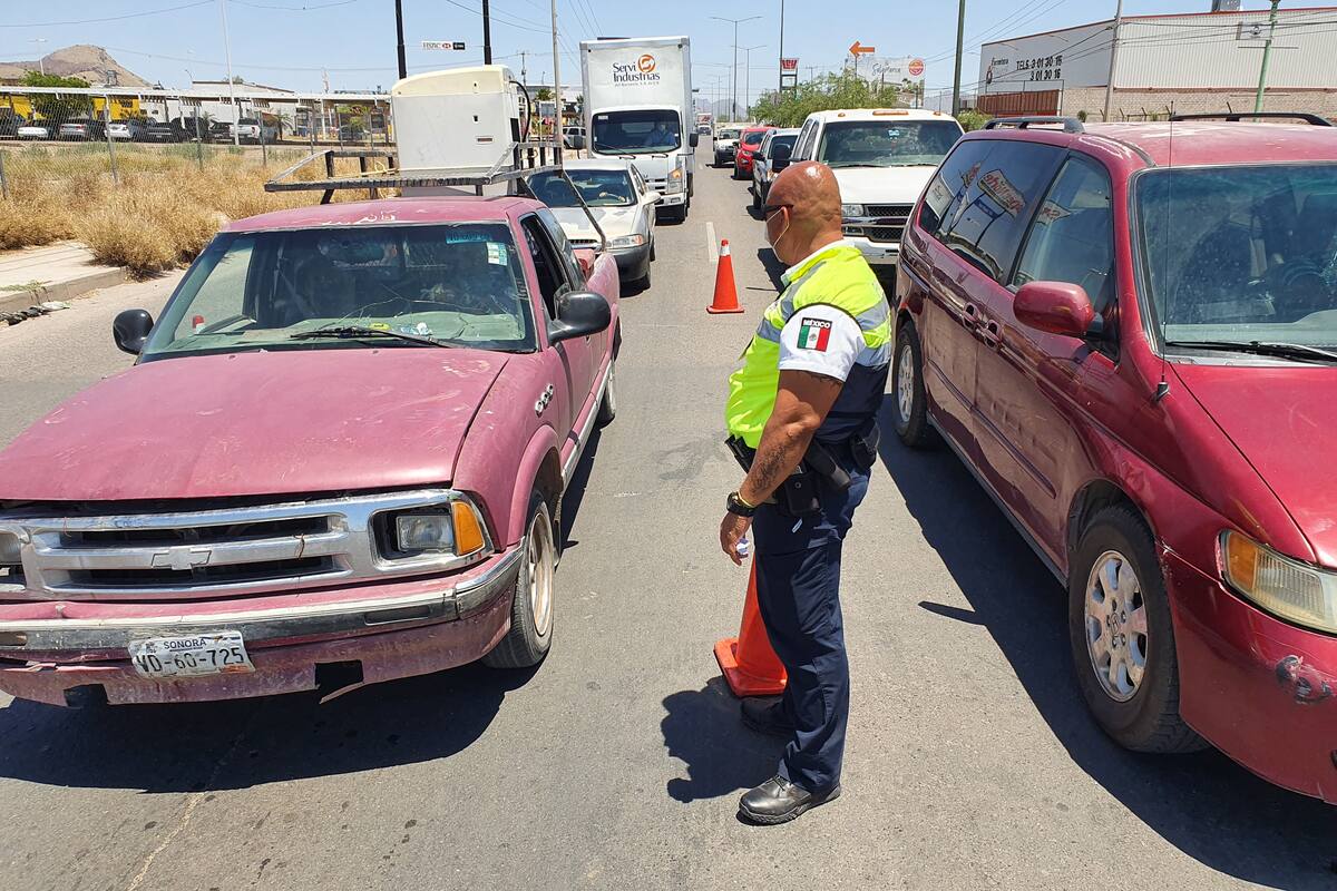 Continuarán operativos de movilidad en Hermosillo