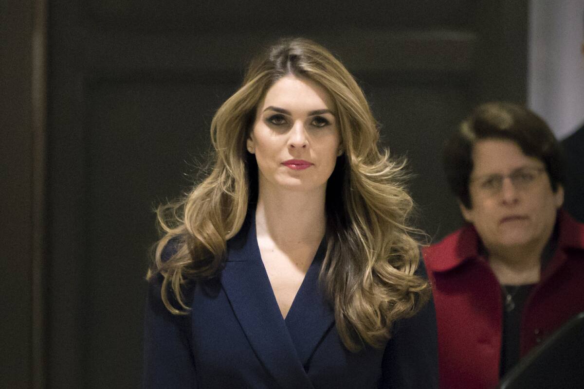El papel de Hope Hicks, ex modelo, en las investigaciones de Trump