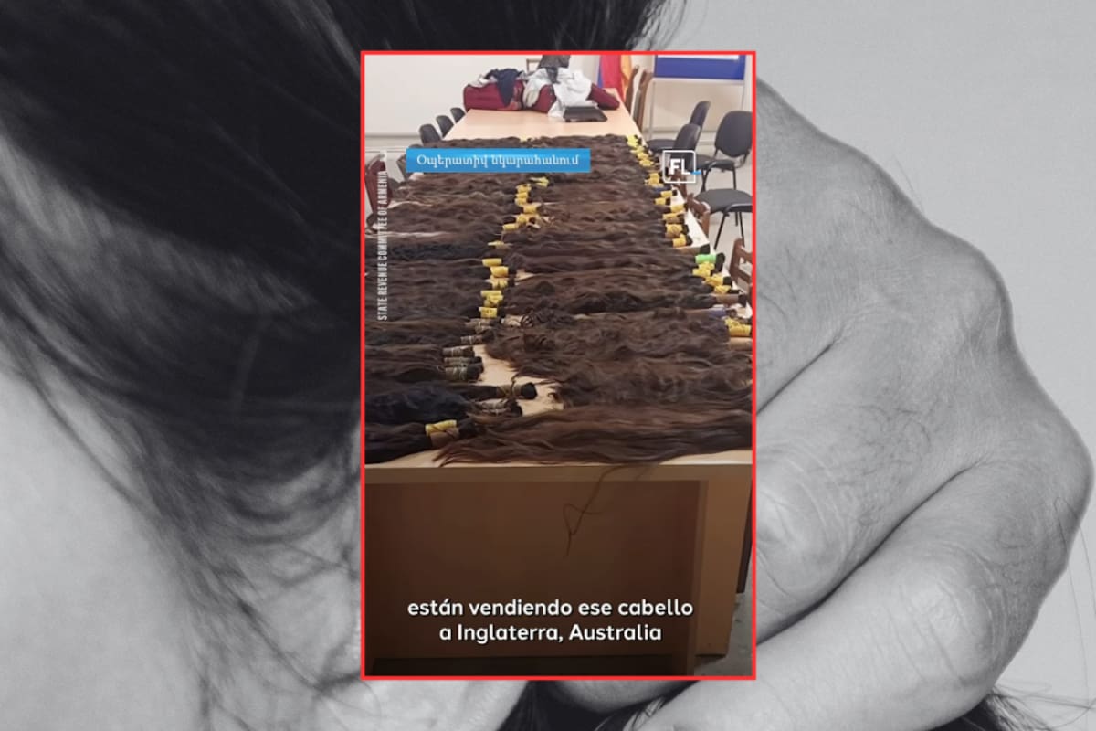 Más de 135 kilos de cabello humano son confiscados en Irán en medio de denuncias por desapariciones