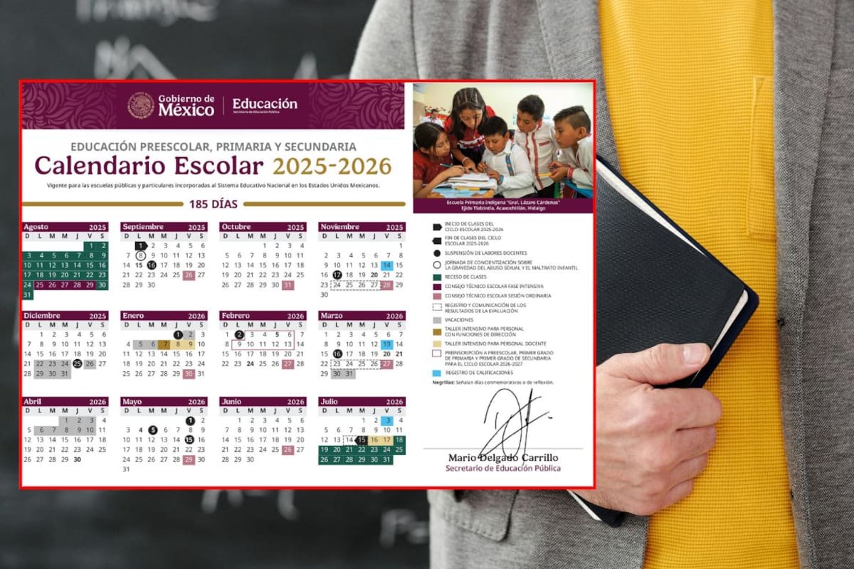 Megapuente escolar para estudiantes de educación básica llegará la próxima semana a México; esto dice el calendario oficial de la SEP