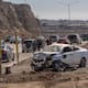 Joven vuelca su vehículo tras fuerte choque en la carretera libre Tijuana–Rosarito