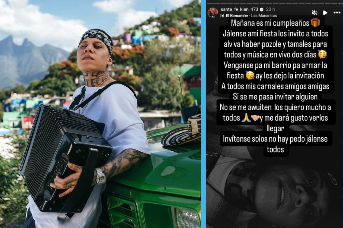 Santa Fe Klan invita a celebrar su cumpleaños con pozole, música en vivo y fiesta abierta al público