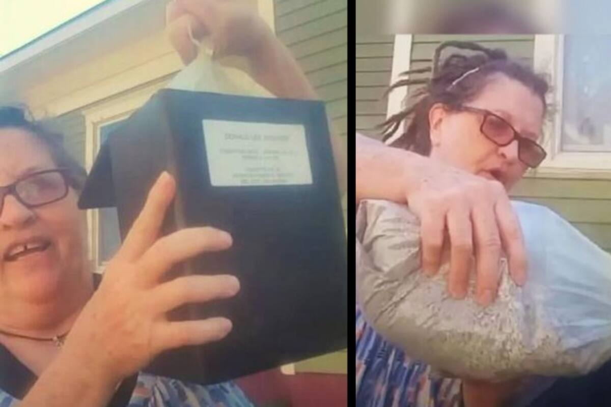 Mujer tira las cenizas de su esposo a la basura; sufría violencia