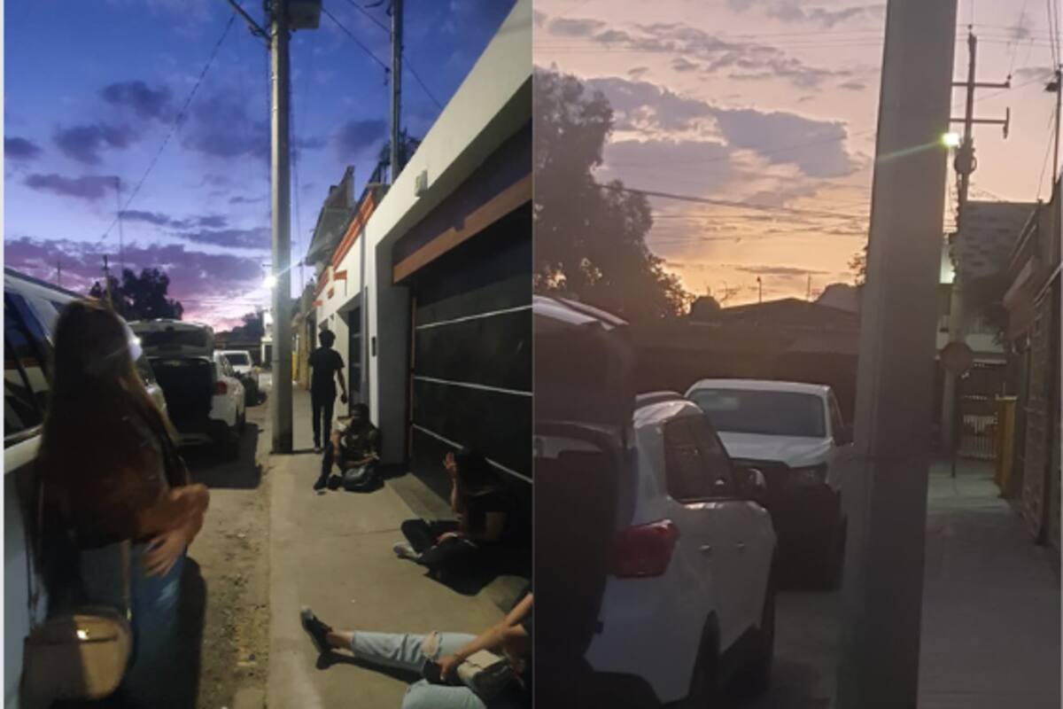 Fans de Christian Nodal abandonaron las puertas del estudio de grabación tras una madrugada de espera y sin poder verlo