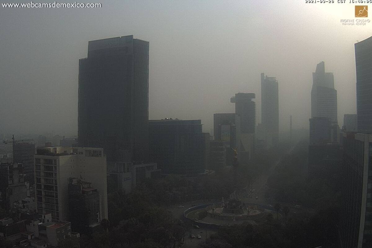 IMÁGENES: Fuertes vientos provocan tolvanera en CDMX; piden evitar actividades al aire libre