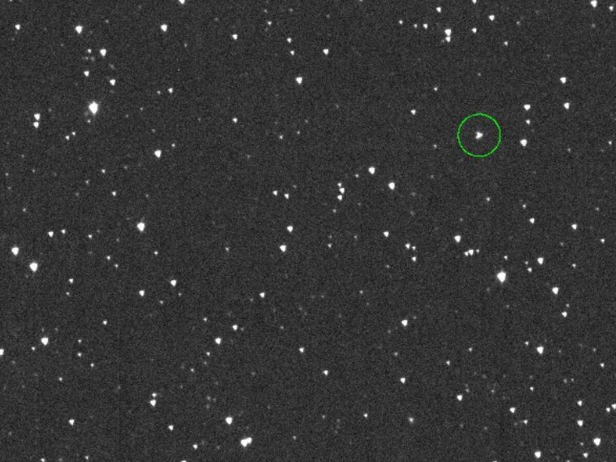 Asteroide YR4 descubierto por primera vez. / NASA.