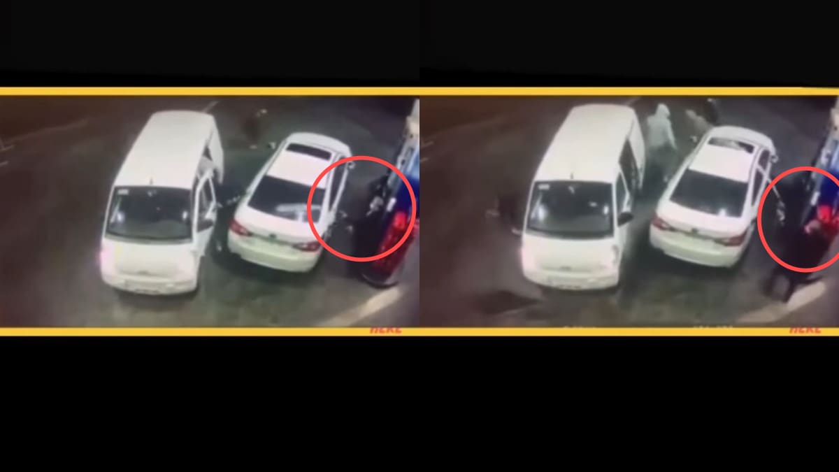 “Empezó a rociarlos con gasolina” Hombre enfrenta un intento de asalto en una gasolinera y sorprende con la forma en que logró defenderse