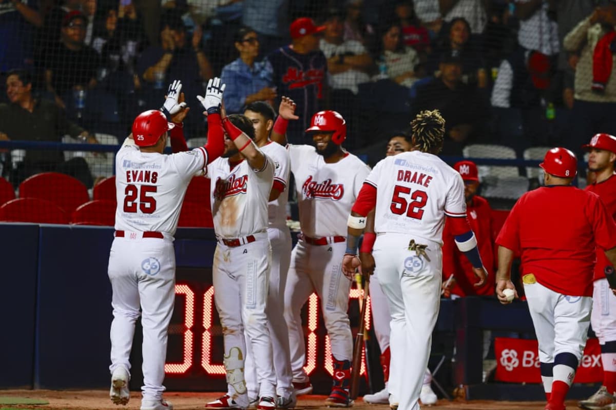 Águilas de Mexicali vence 1-0 a Yaquis con jonrón de Phillip Evans