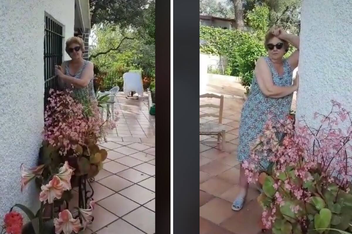VIDEO: Divertida sesión de fotos de dos abuelas que se ha vuelto viral en redes sociales