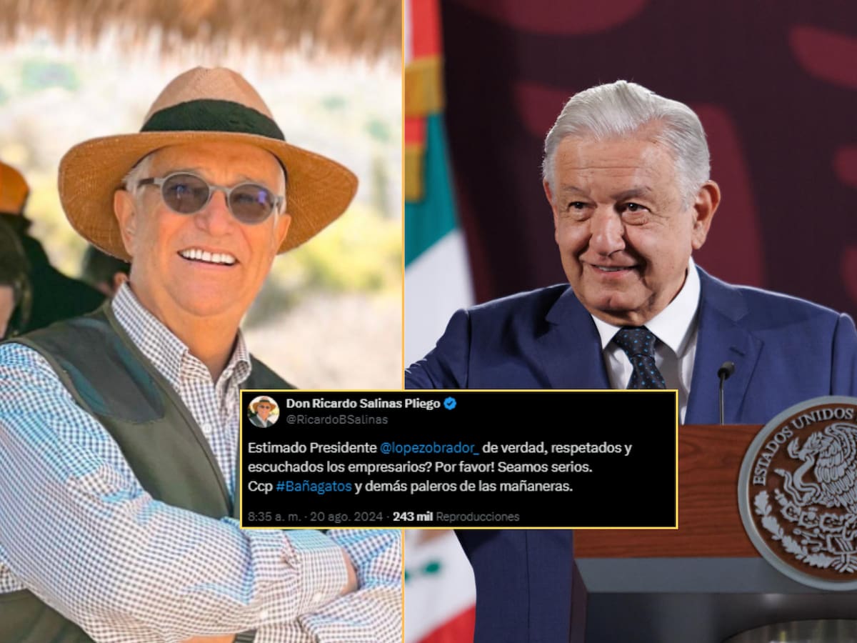 Así respondió Salinas Pliego a AMLO respecto a la sobrerrepresentación de Morena y aliados. | Crédito: IG @ricardosalinas/EFE