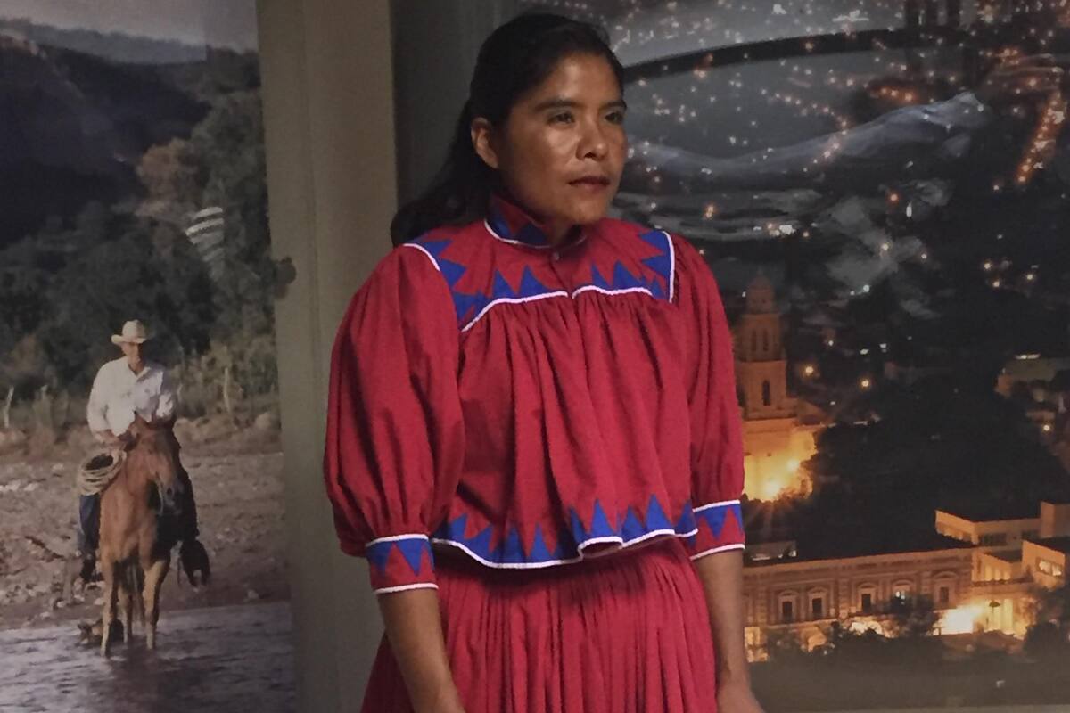 Lorena Ramírez corre a su manera