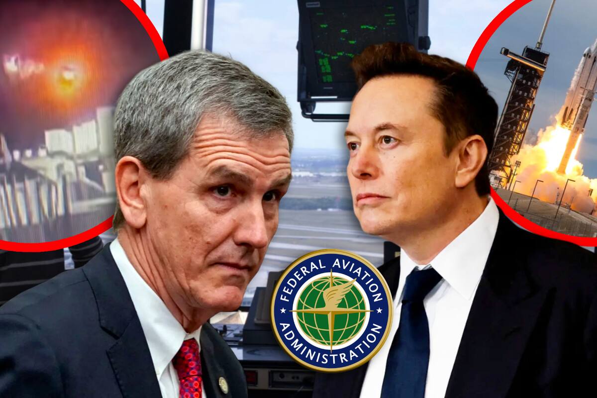 Elon Musk provocó la renuncia del jefe de la FAA tras multar por miles de dólares a SpaceX, días antes del accidente aéreo en Washington