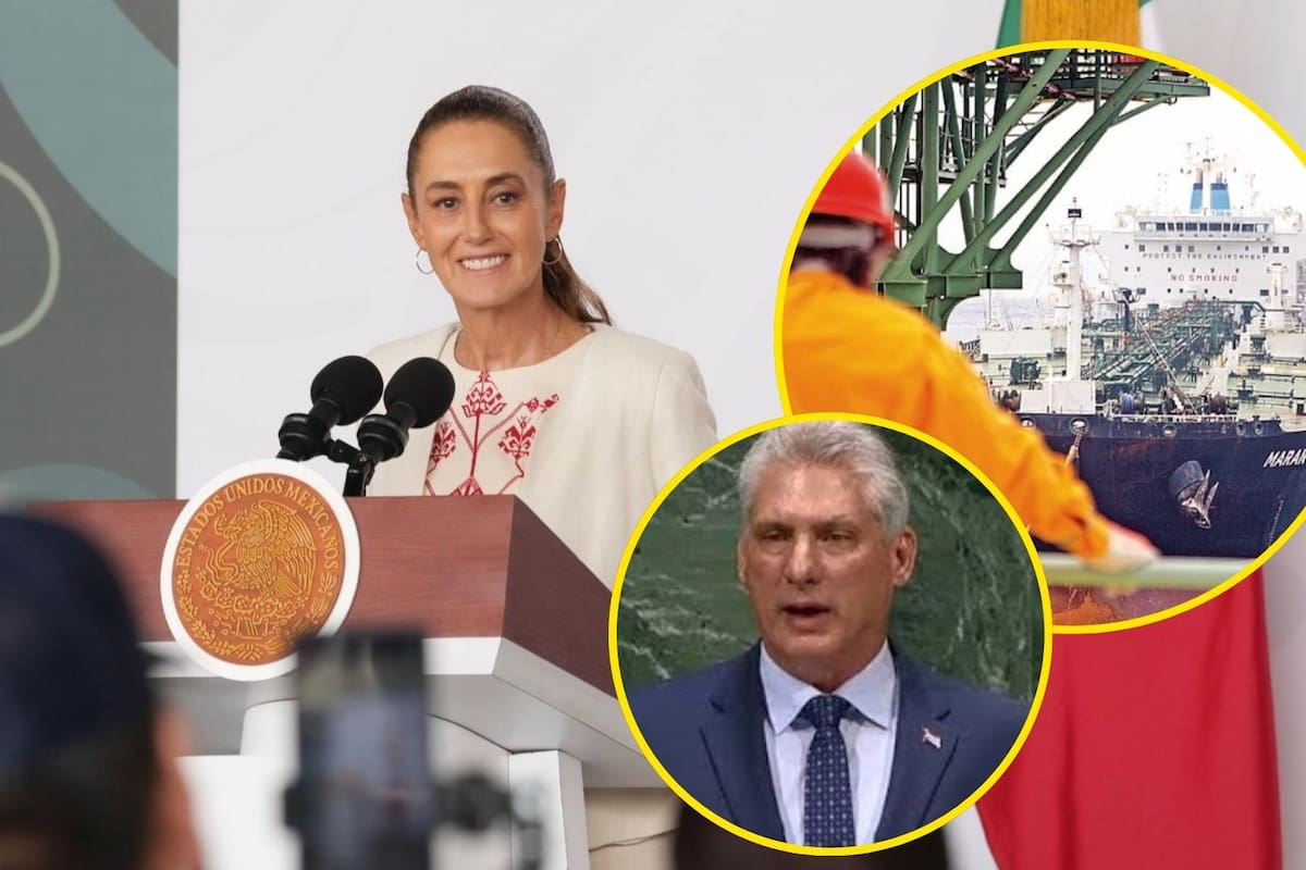 Pemex pausa envío de petróleo a Cuba; Sheinbaum aclara que es una decisión soberana y que el apoyo de México continúa