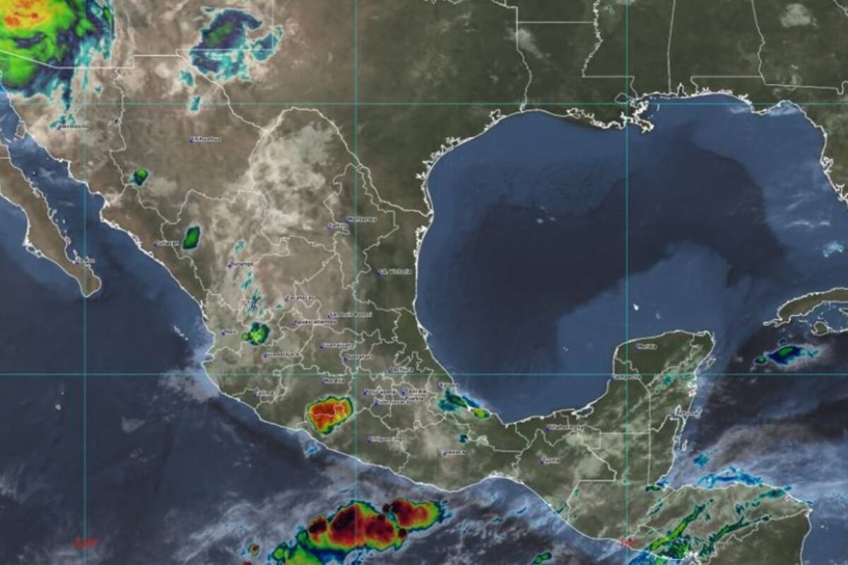 Clima en México: Fuertes precipitaciones en varias zonas del país
