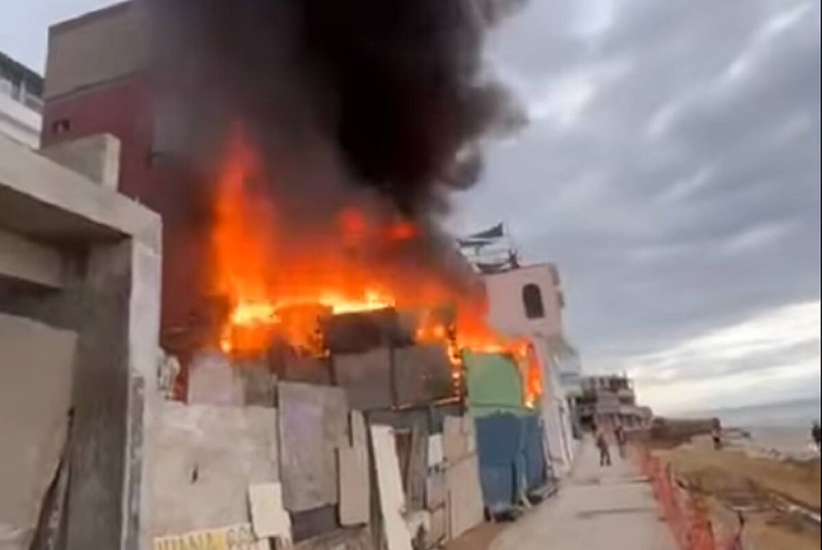 El incendio se registró el pasado fin de semana.