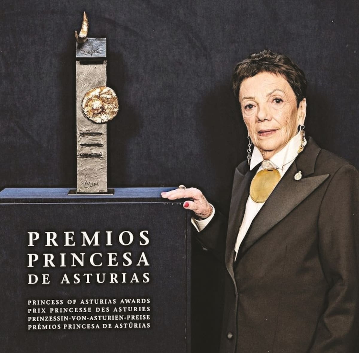 Graciela Iturbide fue condecorada con el premio Princesa de Asturias. FOTO: AGENCIA REFORMA