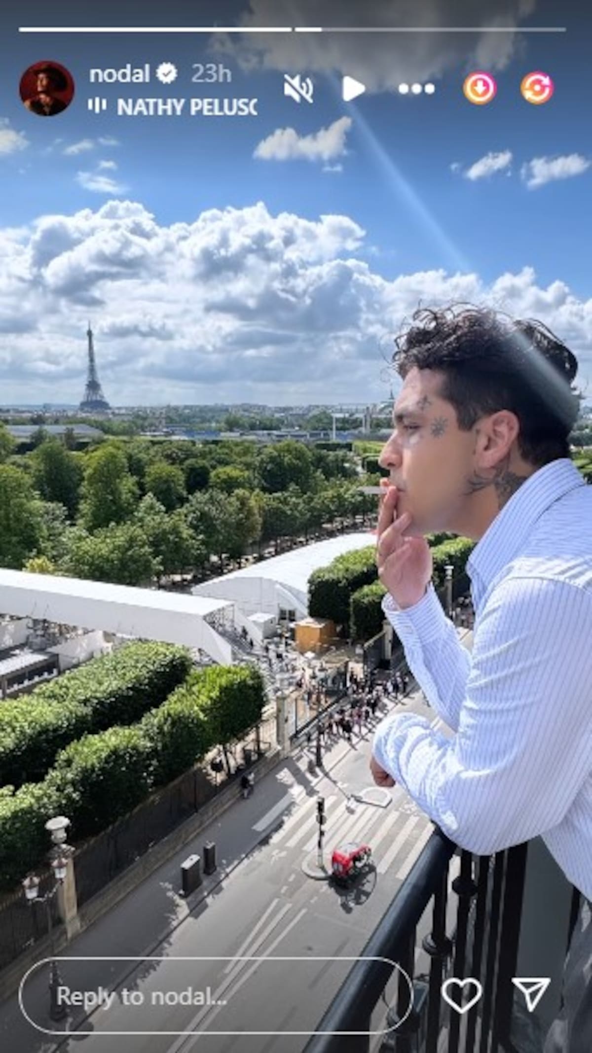Christian Nodal en París