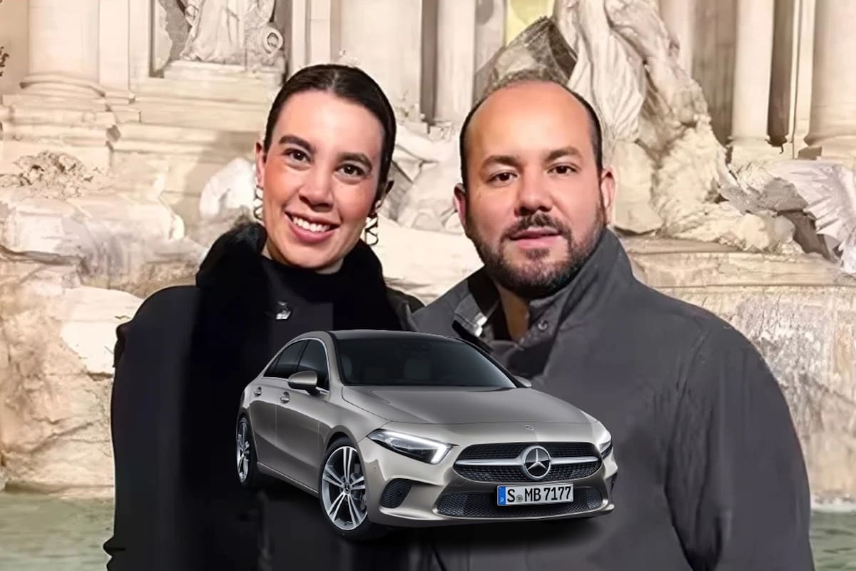 Declaró solo un Mercedes Benz, siendo novio de la Secretaria de Turismo en Tlaxcala mientras presumte relojes de marca en sus redes