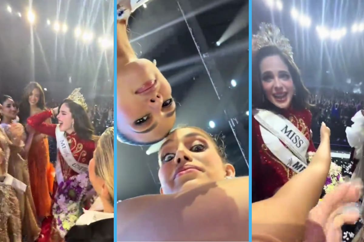 Miss Cuba capta “tras bambalinas” la reacción de las misses al triunfo de Fátima Bosch: “¡Viva Cristo Rey!” (VIDEO)