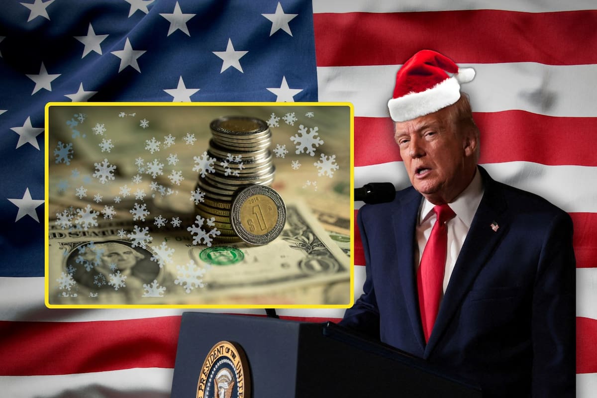 Precio del dólar se ‘desploma’ mientras el peso mexicano se fortalece y así cotiza el tipo de cambio este 24 de diciembre de 2025