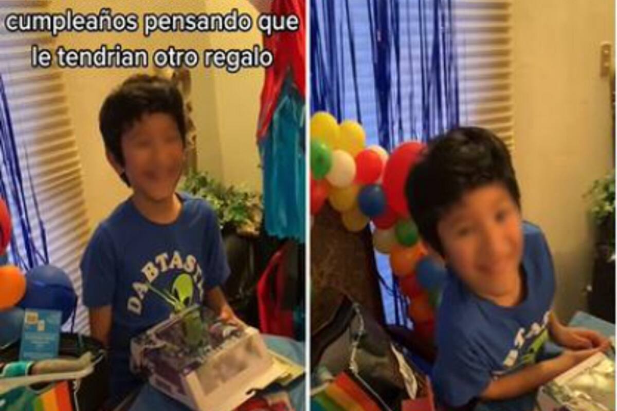 TikTok: Niño se entera que tendrá un hermano el día de su cumpleaños y su reacción se vuelve viral