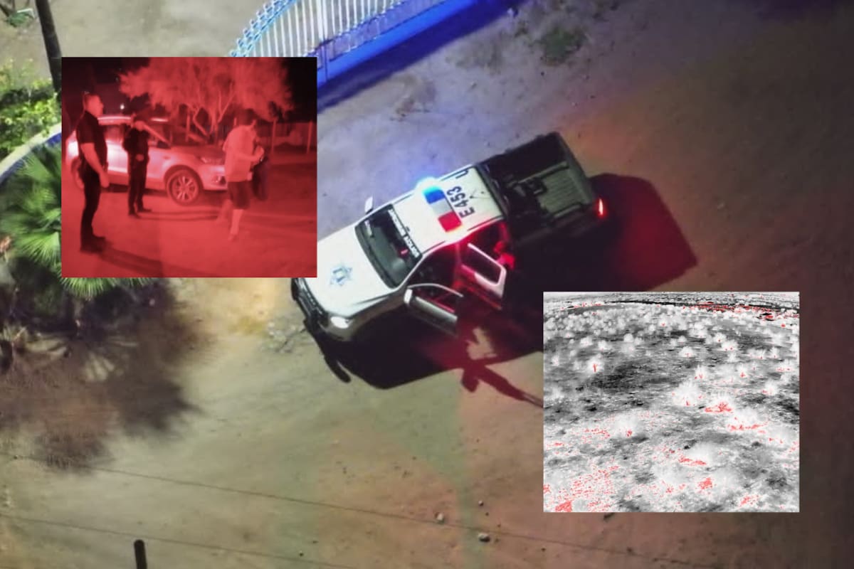 EscuaDrones localiza a joven autista extraviado en campestre de Hermosillo