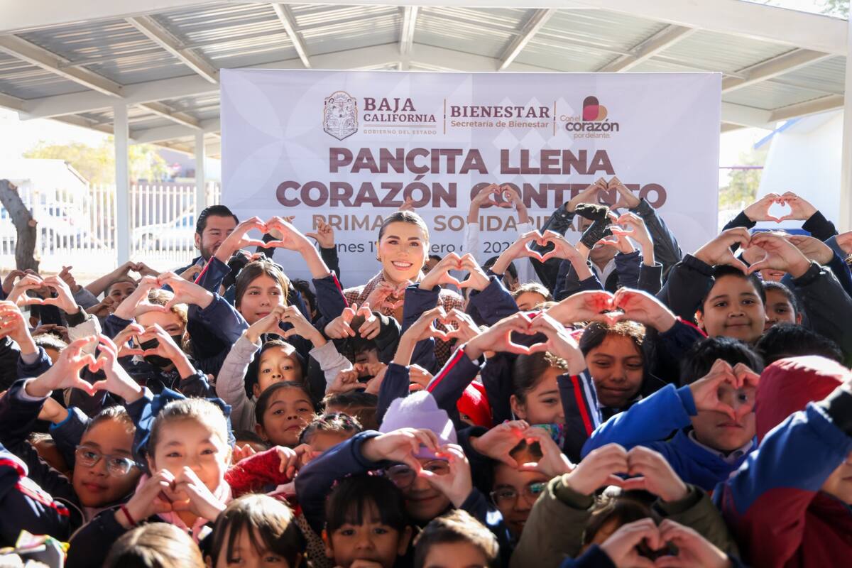 Llevan ‘Pancita Llena, Corazón Contento’ a primaria