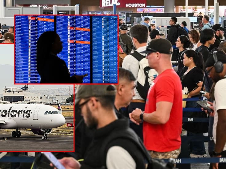 Volaris mantiene operaciones normales hacia Estados Unidos pese a reducción de vuelos por cierre de gobierno; más de 800 vuelos han sido cancelados