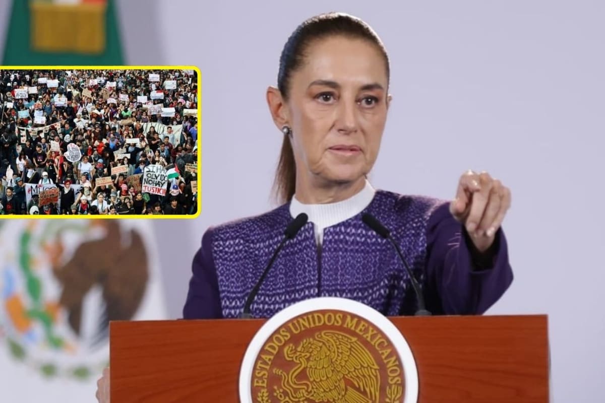 Sheinbaum pide investigar agresiones contra estudiantes de la UNAM en marcha del 2 de octubre “se tiene que llegar a ver quién dio la orden”