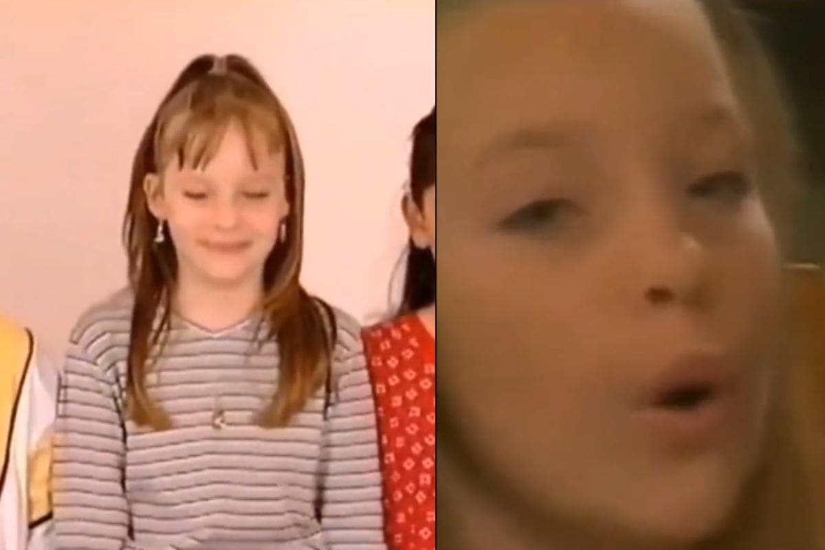 Así fue el primer casting de Belinda, a los 10 años