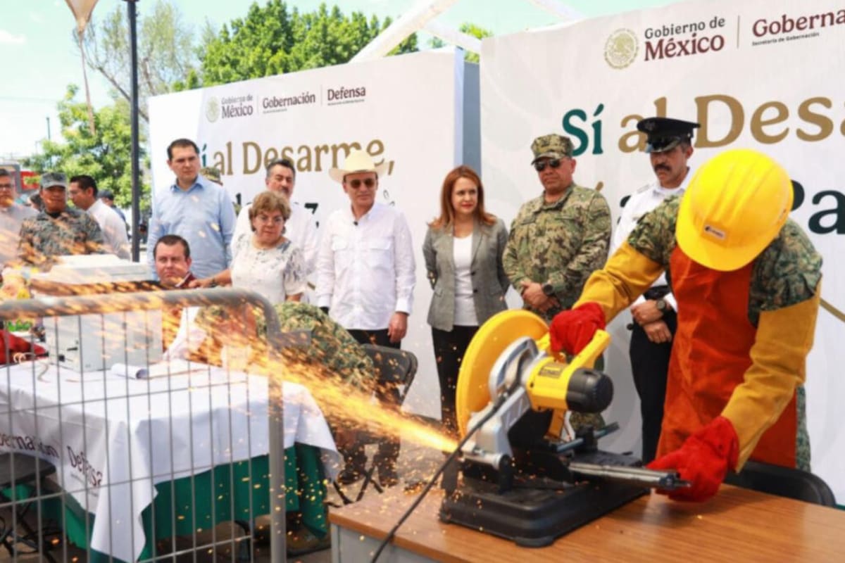 Extienden fechas del programa “Sí al Desarme, Sí a la Paz” en Cajeme