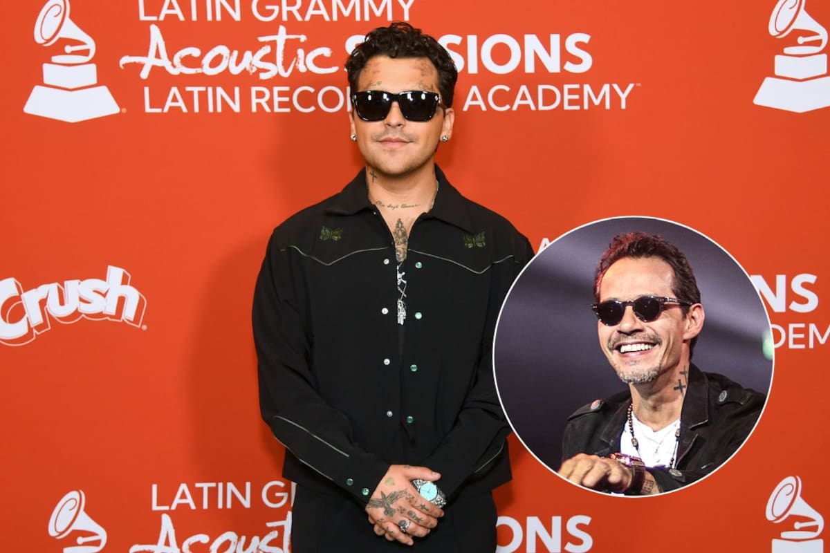 Christian Nodal llama “hermano mayor” a Marc Anthony y confiesa que acude a él cuando enfrenta problemas personales y decisiones difíciles en su carrera