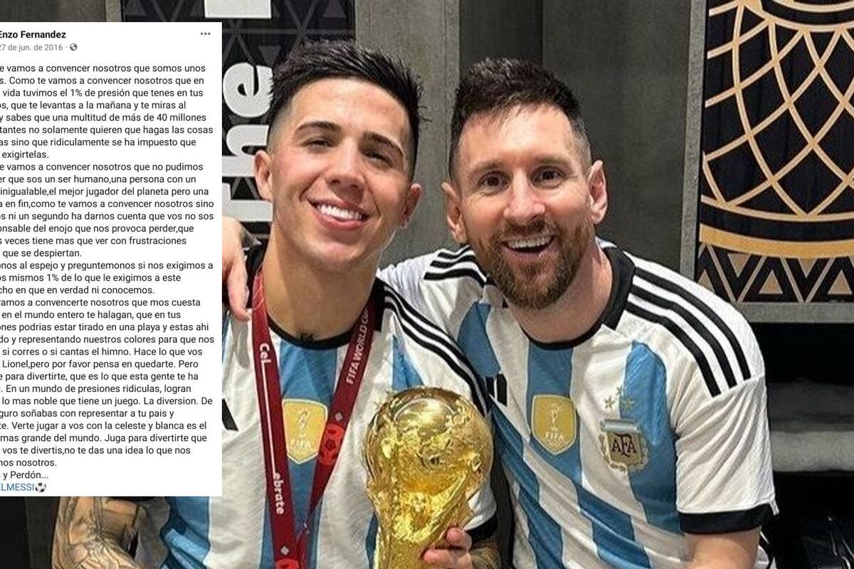 Carta a Messi de un niño de 15 años impidió su retiro; ahora los dos son campeones con Argentina