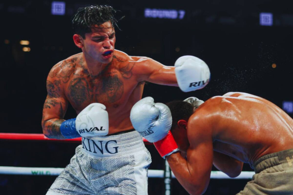 BOX: Ryan García le gana a Devin Haney por decisión después de perder el peso para la pelea por el título de CMB