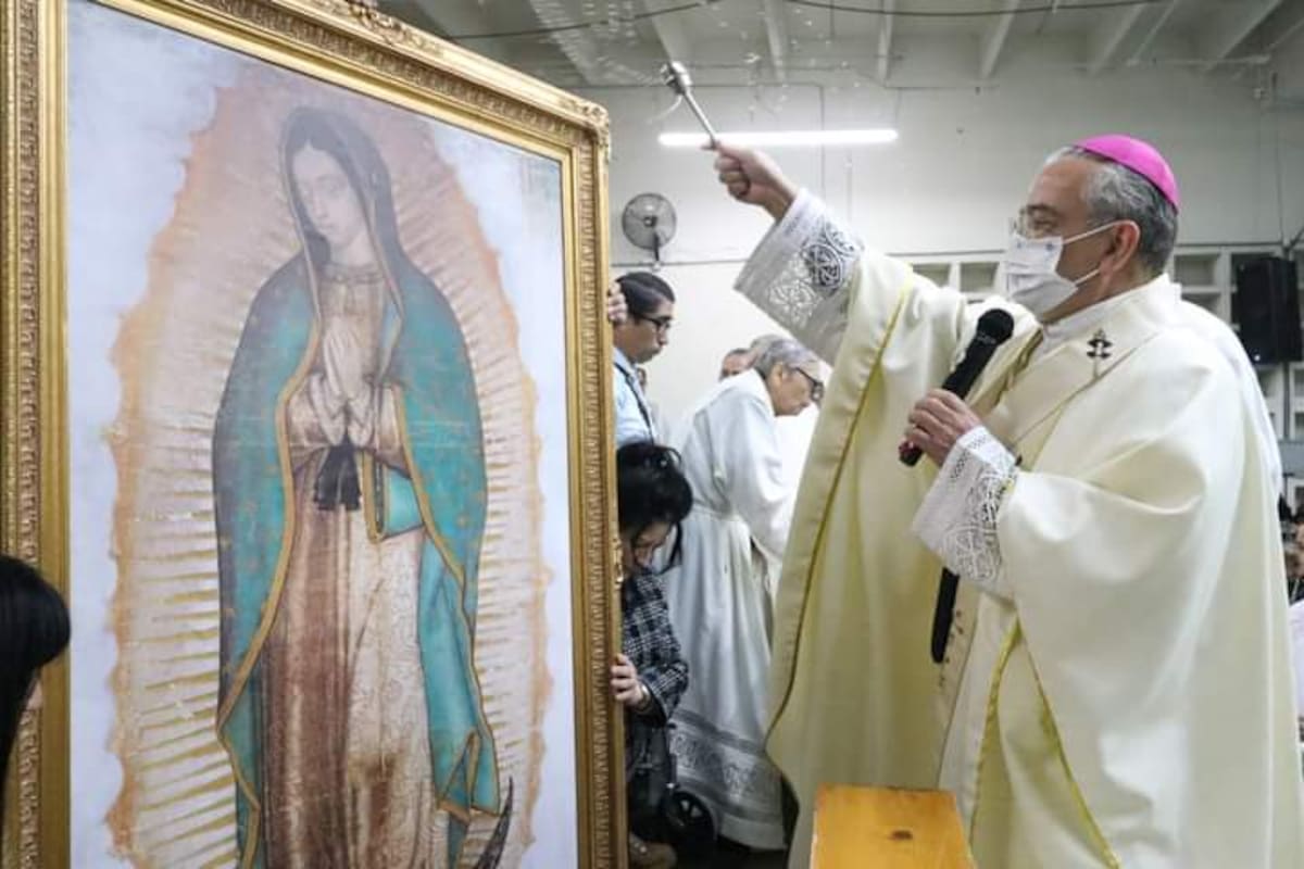 Exhibirán copia fiel de Virgen de Guadalupe