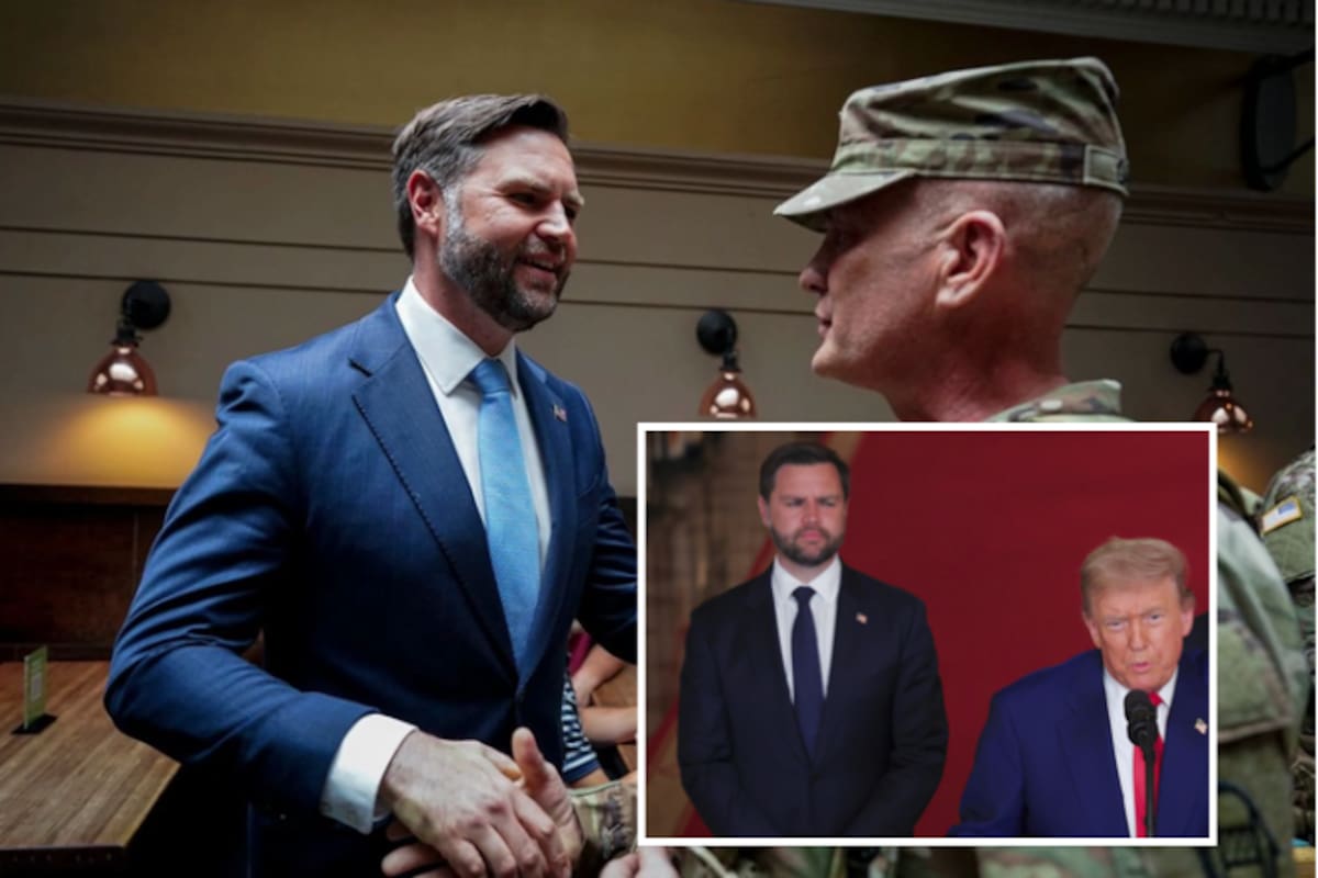 Abucheos, gritos y despliegue militar: Vicepresidente de Estados Unidos enfrenta rechazo ciudadano en Washington tras orden de Trump