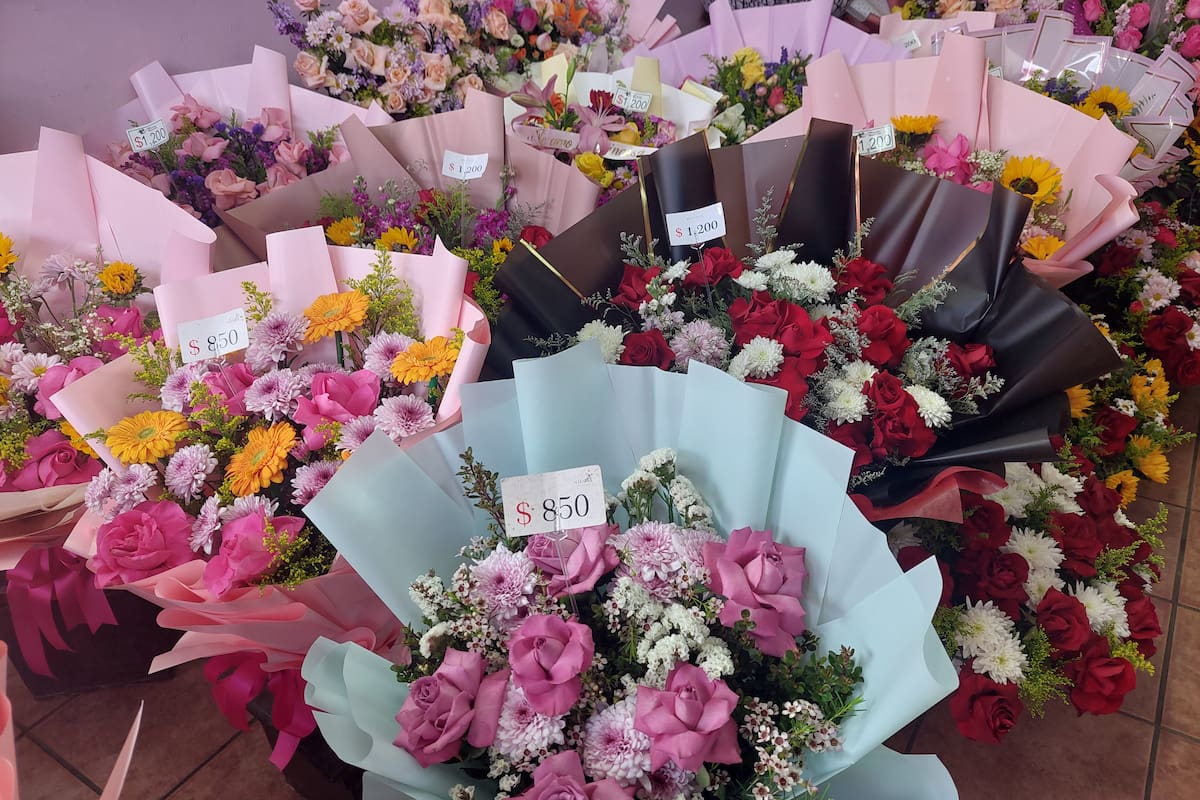 Venderán ramos desde 100 pesos en la Calle de las Flores de la 5ta