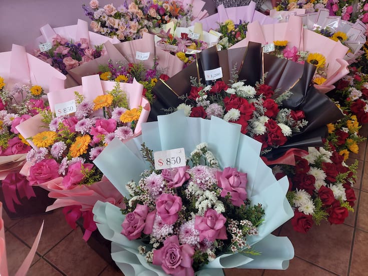 Venderán ramos desde 100 pesos en la Calle de las Flores de la 5ta