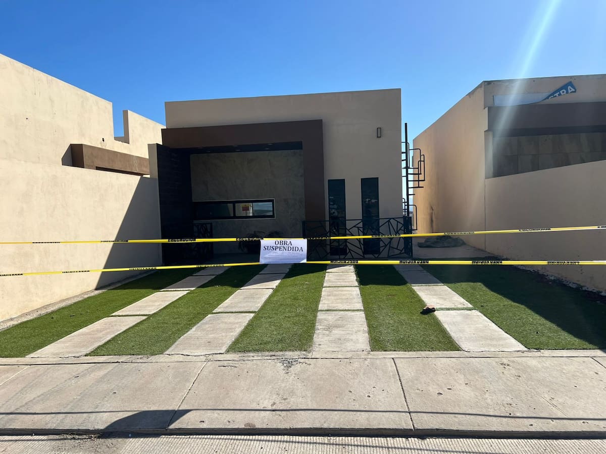 Solo cinco casas contaban con el permiso correspondiente de licencia de obra. 
Foto: Cortesía